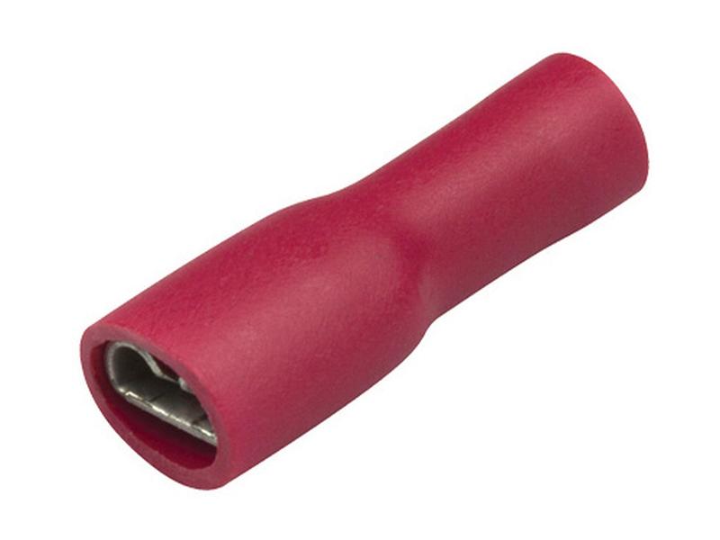 Terminal pré-isolado - totalmente isolado, Aperto Duplo - Fêmea, 0.5 - 1.5mm Vermelho (S.163550)