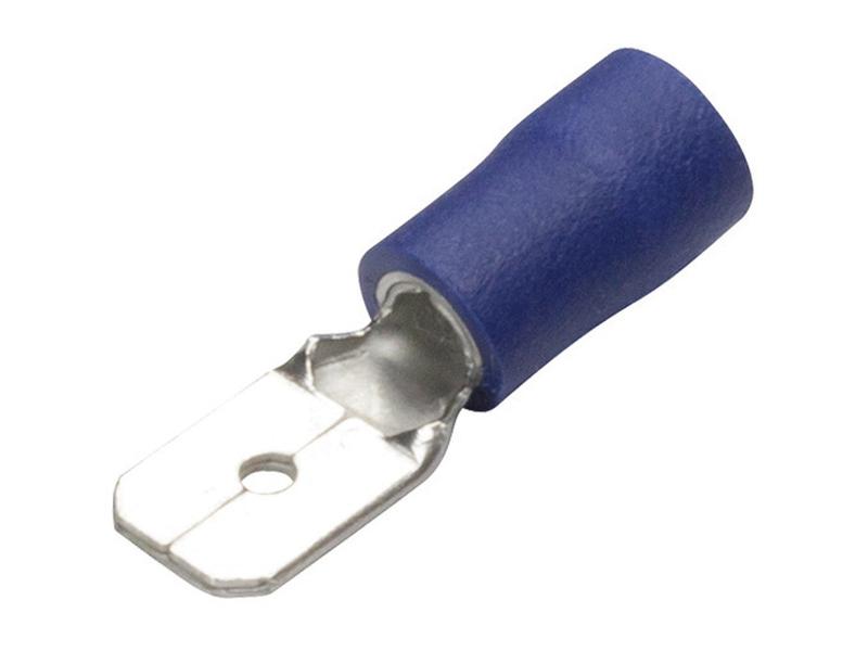 Terminal, Aperto Duplo - Macho, 6.3mm, Azul (1.5 - 2.5mm) (S.163562)