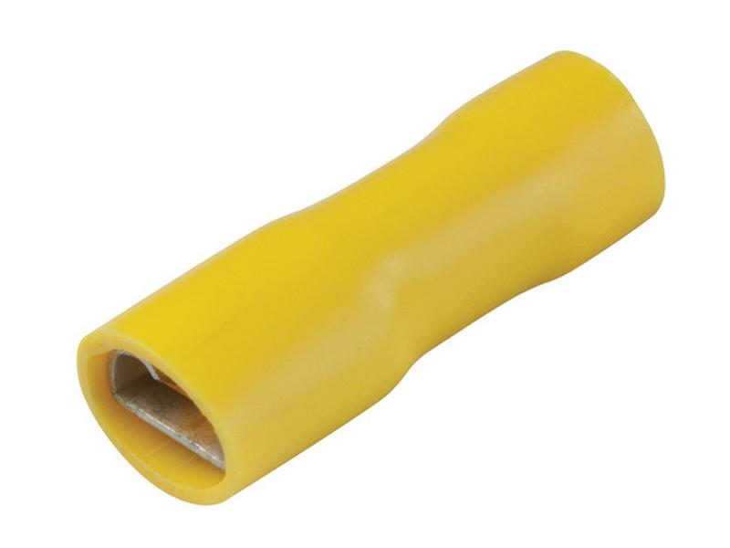 Terminal pré-isolado - totalmente isolado, Aperto Duplo - Macho, 4.0 - 6.0mm Amarela (S.163569)