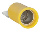 Terminal, Aperto Duplo - Macho, 6.3mm, Amarela (4.0 - 6.0mm) (S.163572)