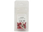 Agripak 25 un. Terminal, 6.4mm, Vermelho (S.163579)
