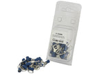 Agripak 25 un. Terminal, 8.4mm, Azul (S.163596)
