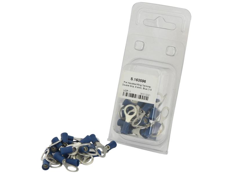 Agripak 25 un. Terminal, 8.4mm, Azul (S.163596)