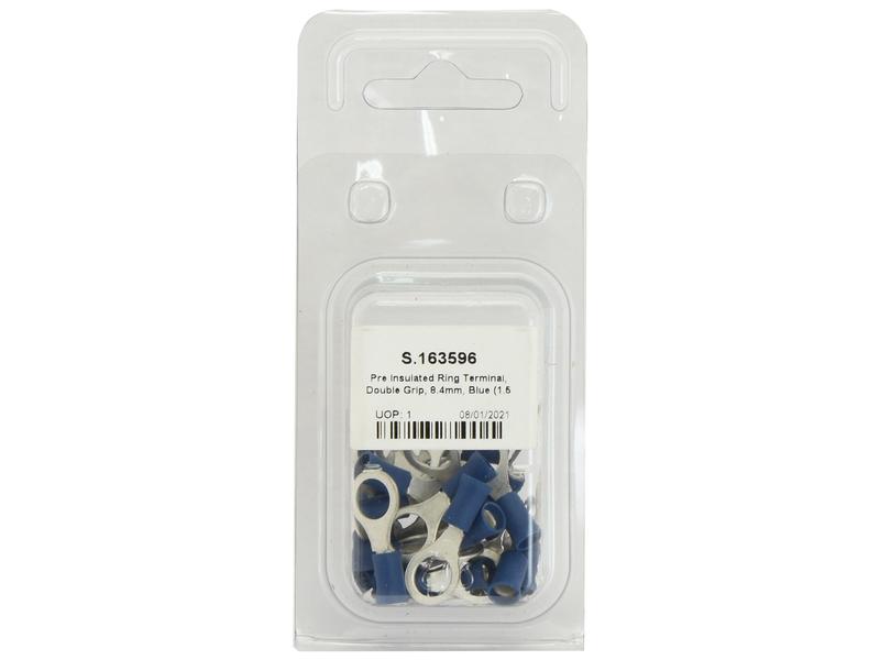 Agripak 25 un. Terminal, 8.4mm, Azul (S.163596)