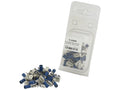 Agripak 25 un. Terminal 6.3mm, Azul (S.163600)