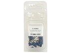 Agripak 25 un. Term. pré-isolado - Macho, 5.0mm, Azul (S.163602)