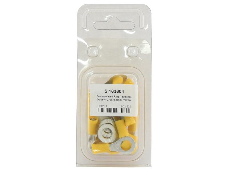 Agripak 25 un. Terminal, 8.4mm, Amarela (S.163604)