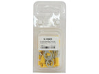Agripak 25 un. Terminal, 10.5mm, Amarela (S.163605)