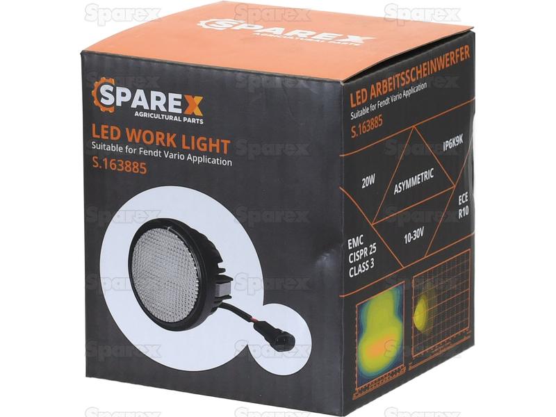 Farol de trabalho LED, 2200 Lumens, 10-30V (S.163885)