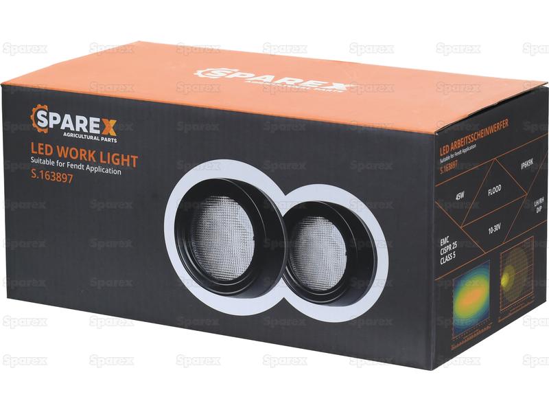 Farol de trabalho LED, 4950 Lumens, 10-30V (S.163897)
