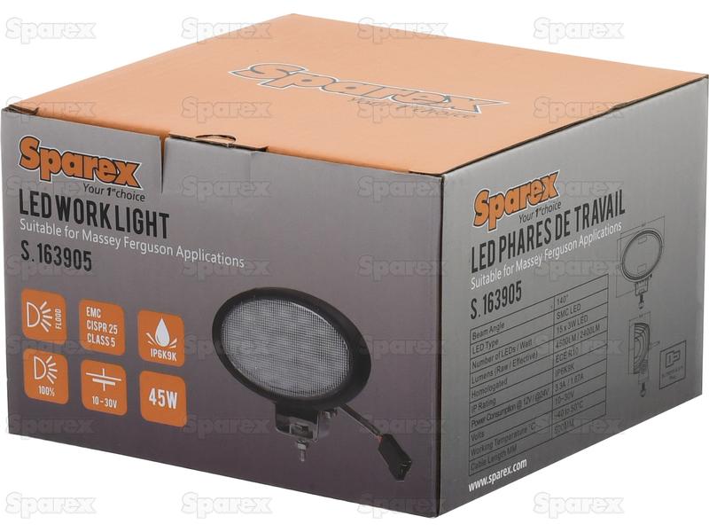 Farol de trabalho LED, 4500 Lumens, 10-30V (S.163905)