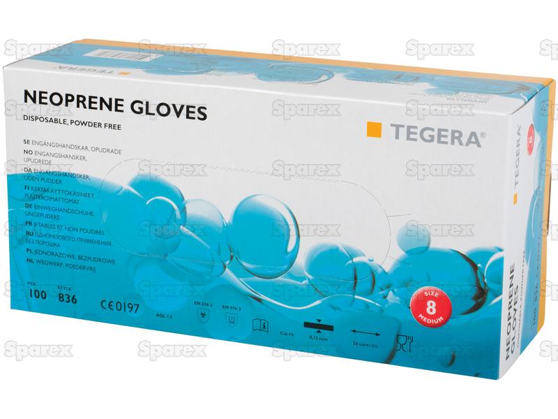 Luvas Ejendals TEGERA 836 - 10/XL (Quantidade por caixa: 100 un.) (S.164102)