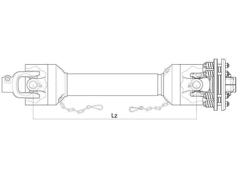 Sparex Transmissão B5-1280 com embraiagem (S.164294)