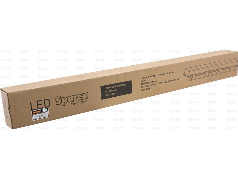 LED Acessório de tubos duplos, 1200mm, T8/G13, 100-277V (S.164395)