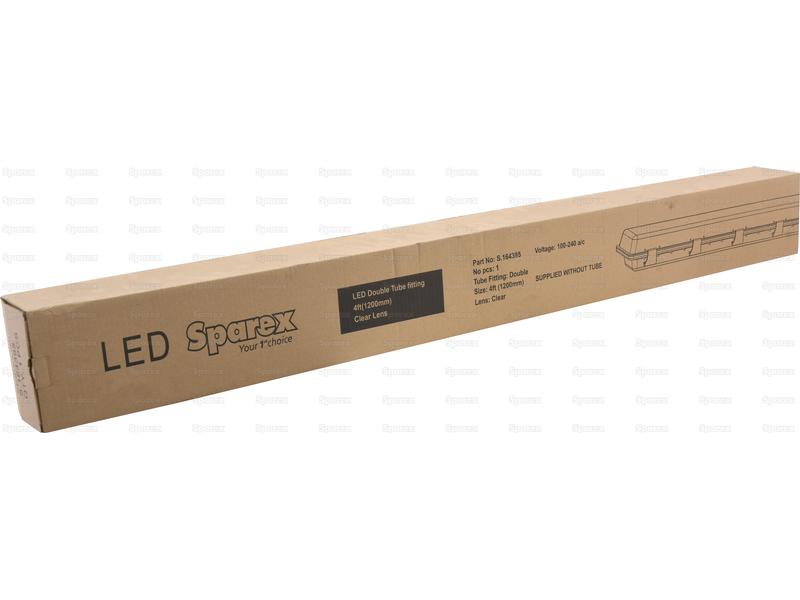 LED Acessório de tubos duplos, 1500mm, T8/G13, 100-277V (S.164396)