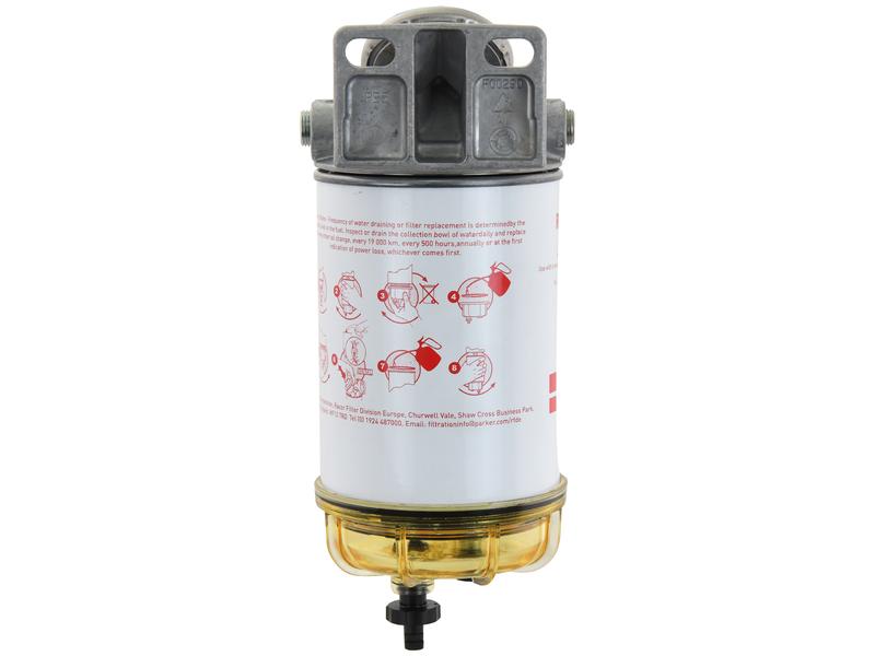 Conjunto de filtro do depósito de armazenamento de combustível - 30 Micron Rating, Tamanho da rosca: 3/8 - 18 (SAE J476)'' NPTF (S.164409)