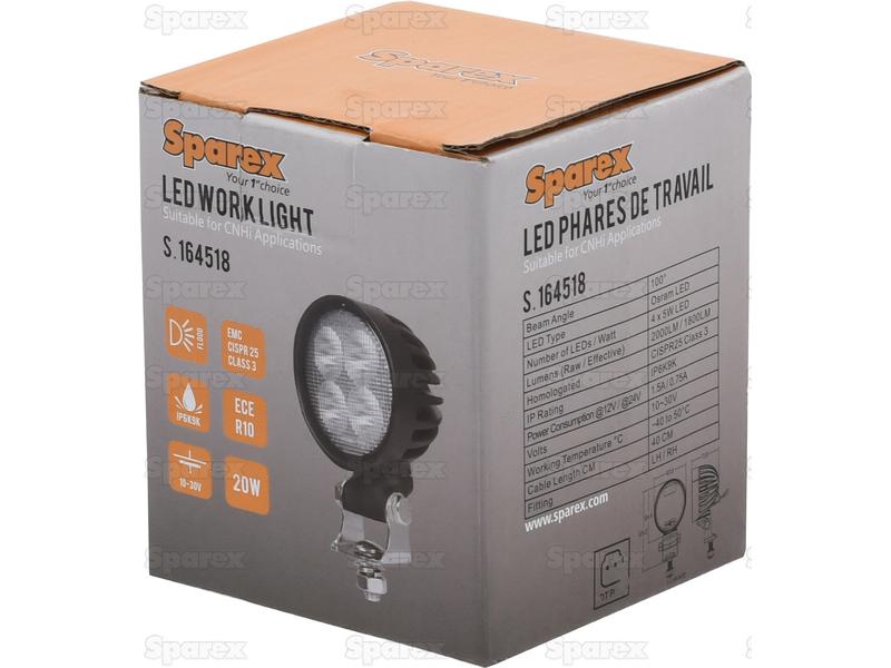 Farol de trabalho LED, 2000 Lumens, 10-30V (S.164518)