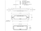 Farolim LED Perigo, 4 LEDs, Cor de luz: Transparente (S.164689)