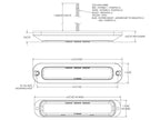 Farolim LED Perigo, 6 LEDs, Cor de luz: amarelo (S.164690)
