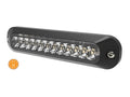 Farolim LED Perigo, 12 LEDs, Cor de luz: amarelo / Transparente (S.164692)