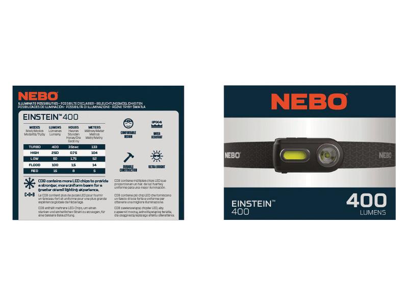 Nebo Einstein 400 Lanterna de mineiro (S.164741)