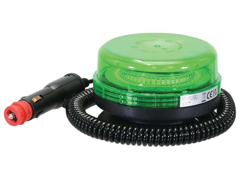 LED Rotativo (Verde), CISPR 25: Class 3, Magnético, 12-24V (S.164766)