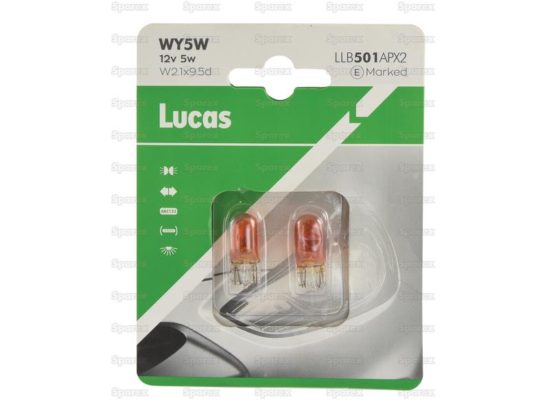 Lâmpada 12V W2.1x9.5d Blister 2 un. (S.164847)