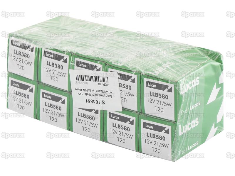 Lâmpada 12V W3x16q Caixa 1 un. (S.164851)
