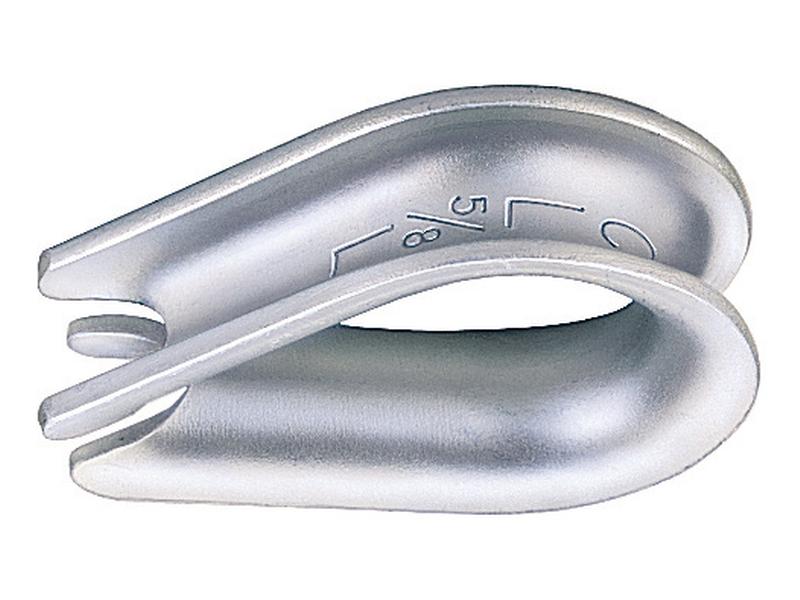 Anel de cabo de aço G411 - Ø11-13mm (4 un.) (S.164940)