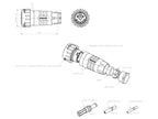 Ficha ISOBUS Duramate™ 2x45A (6mm²) (S.165260)
