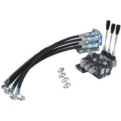 3/8'' BSP Válvula de controlo Massey Ferguson de secção dupla