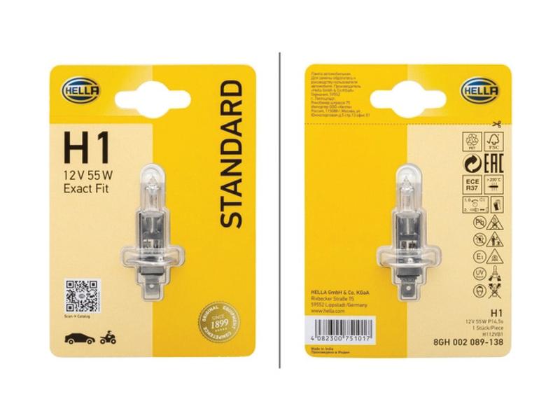 Lâmpada 12V P14.5s Blister 1 un. (S.165684)
