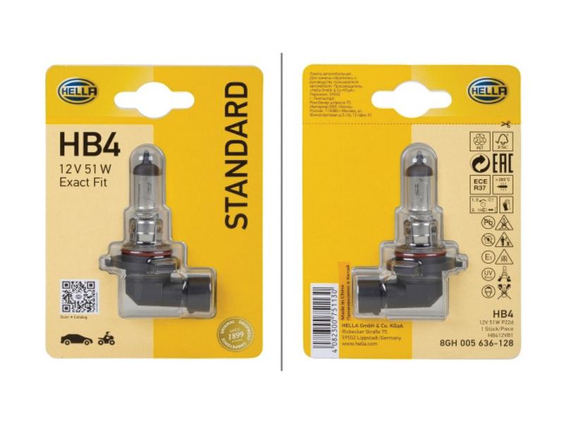 Lâmpada 12V P22d Blister 1 un. (S.165704)
