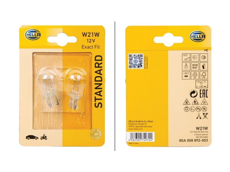 Lâmpada 12V W3x16d Blister 2 un. (S.165738)