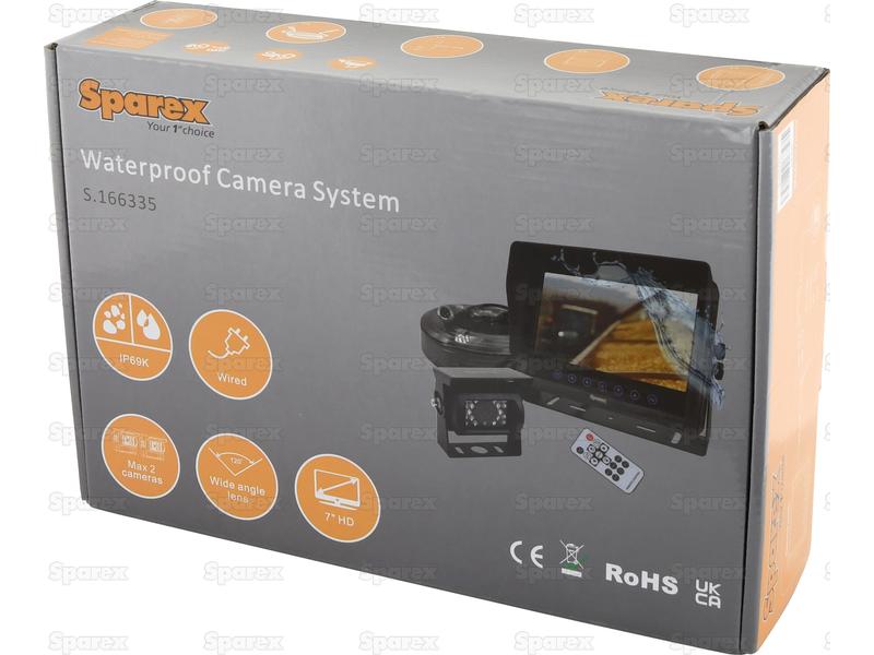 Sistema de Câmara digital com fios Waterproof com 7'' HD Waterproof Monitor and Camera (S.166335)