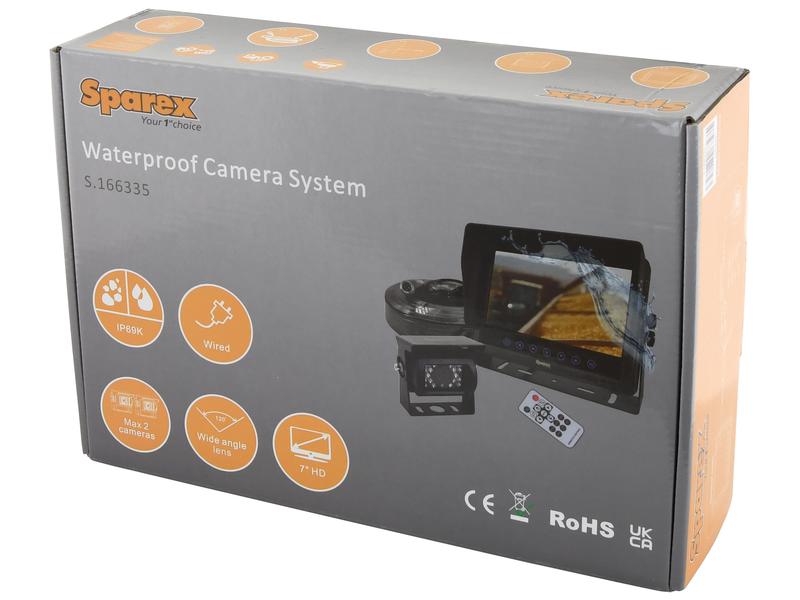 Sistema de Câmara digital com fios Waterproof com 7'' HD Waterproof Monitor and Camera (S.166335)