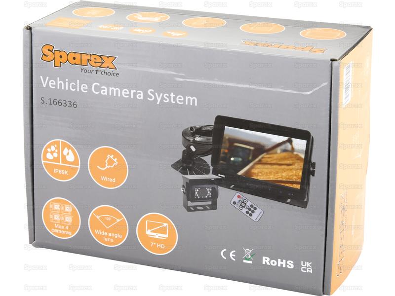 Sistema de Câmara digital com fios com 7'' HD Touch Button Monitor and Camera (S.166336)