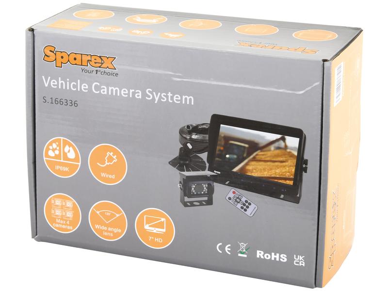 Sistema de Câmara digital com fios com 7'' HD Touch Button Monitor and Camera (S.166336)