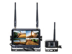 Sistema de Camara digital wireless com 1 x 7'' Digital Wireless 4QUAD split HD monitor with audio and DVR function, 1 x CMOS digital wireless camera with microphone, 1 x sunvisor Removível, 1 x Ajustá (S.166337)