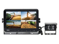 Sistema de Câmara digital com fios com 9'' Monitor de botões tácteis digitais 4QUAD Split (S.166338)