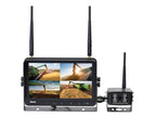 Sistema de Camara digital wireless com 1 x 9'' Digital Wireless 4QUAD split HD monitor with audio and DVR function, 1 x CMOS digital wireless camera with microphone, 1 x sunvisor Removível, 1 x Ajustá (S.166339)