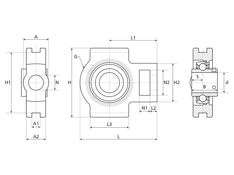 NTN SNR Chumaceira (UCT210) (S.166449)