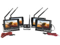 Sistema de Camara digital wireless x 4 7'' monitor, x 1 Câmara CMOS de x 4 sunvisor Removível x 1 manual (S.166609)