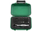 Conjunto de bits sextavados c/roquete 1/4'' (31 un.) (S.166765)