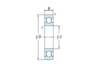 Sparex Rolamento (6010) (S.166846)