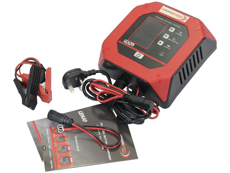 Carregador bateria (GX15) 12/24V (S.167717)