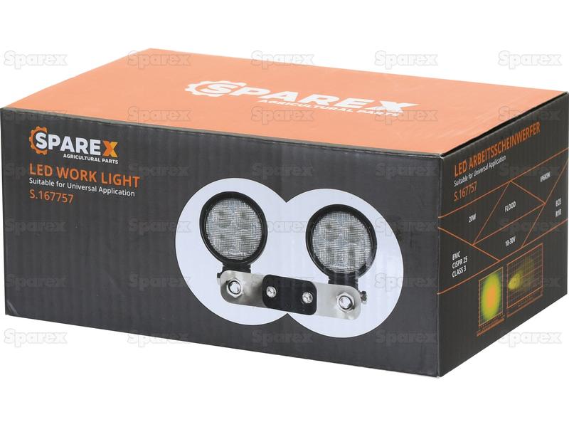 Farol de trabalho LED, 4000 Lumens, 10-30V (S.167757)