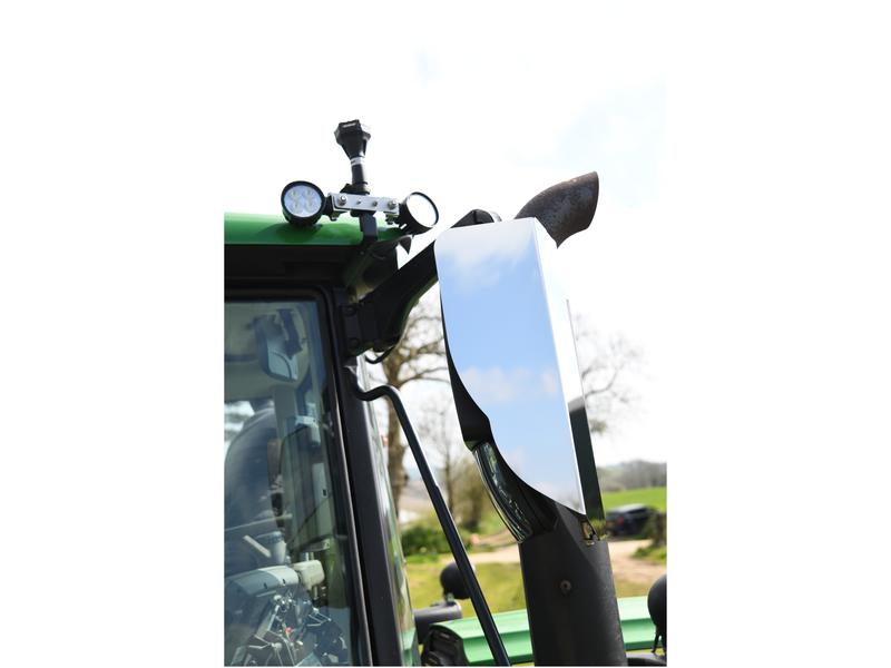 Manual Twin Mirror Guard - Para: Claas, Fendt, John Deere & Valtra (Consultar os dados da marca e do modelo para obter informações sobre a montagem efectiva do modelo) (S.167945)