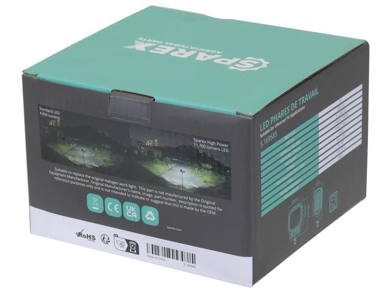 LED Farol de trabalho, 11700 Lumens (S.169585)