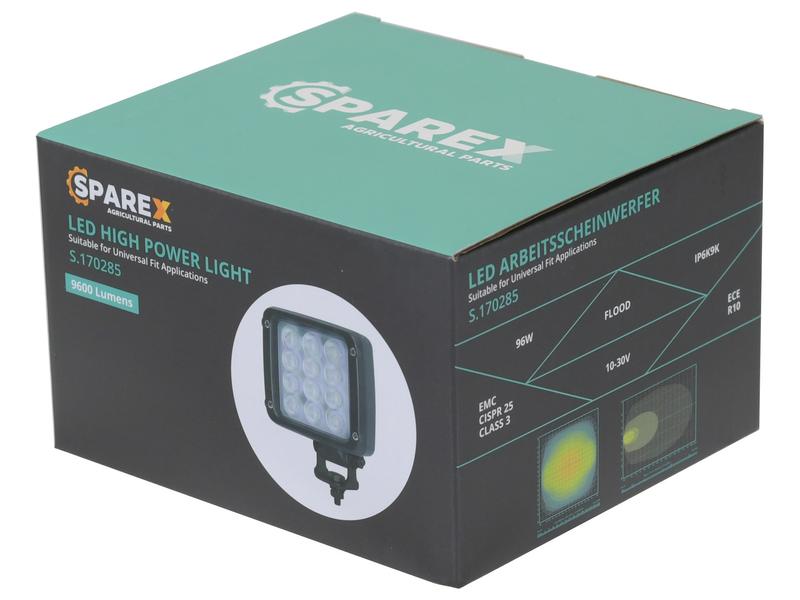 LED Farol de trabalho, 9600 Lumens (S.170285)